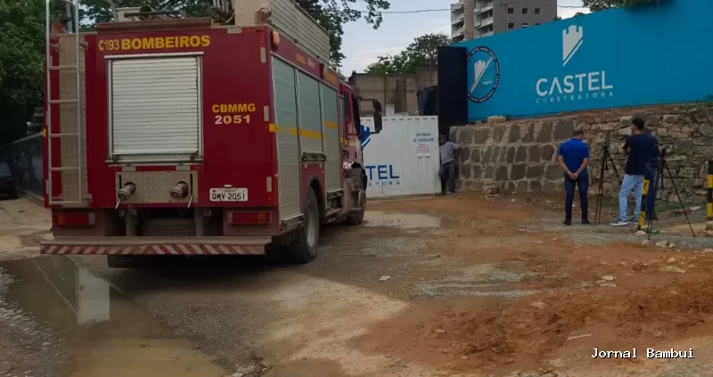 Trabalhador morre soterrado em obra de prédio em Lagoa da Prata