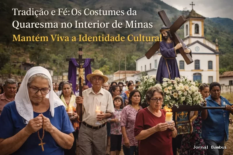Tradição e Fé: Os Costumes da Quaresma no Interior de Minas Mantêm Viva a Identidade Cultural